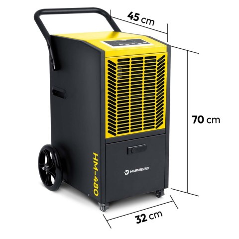 Przemysłowy osuszacz powietrza 50l/24h Humberg HM-480