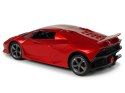 Auto Sportowe R/C 1:24 Lamborghini Czerwone 2.4 G Światła