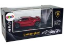 Auto Sportowe R/C 1:24 Lamborghini Czerwone 2.4 G Światła