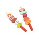 TOOKY TOY Drewniany Zestaw do Grillowania Tablica Edukacyjna
