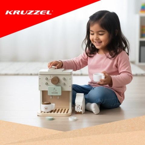 Ekspres do kawy drewniany dla dzieci Kruzzel 26512