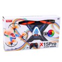 Dron Akrobacyjny X15 PRO STUNT Zdalnie Sterowany RC Optyczne Pozycjonowanie