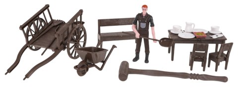 Farma z Traktorem traktor Owce zwierzęta farma Akcesoria dla dzieci