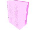 Mattel HXD58 Lalka Modowa Barbie Różowa Z Szafą