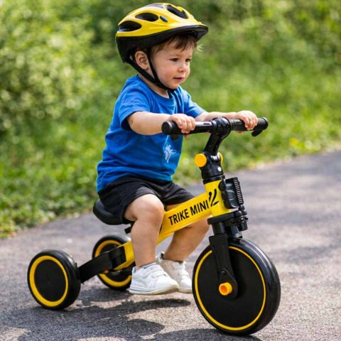 Rowerek Trike Fix Mini biegowy trójkołowy 3w1 z pedałami żółty