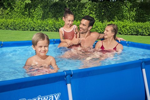 Bestway 56403 Basem stelażowy Steel Pro prostokątny 2.59m x 1.70m x 61cm