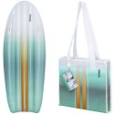 Bestway Materac plażowy z uchwytami TAHITI 183x71cm + torba plażowa 42072