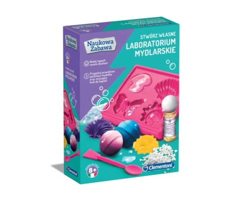 Clementoni 60949 Naukowa Zabawa Lab Laboratorium Mydlarskie