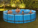 Bestway Basen STELAŻOWY z kolorowym podświetleniem LED 457x107cm 7w1 561GD