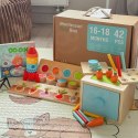 Box Pudełko XXL Montessori Edukacyjne 7w1 Sensoryczne 16-18 Mies.
