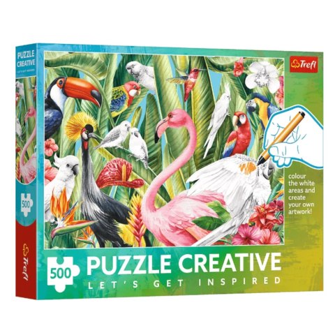 Puzzle - 500 - Rajskie Ptaki - Trefl 37564
