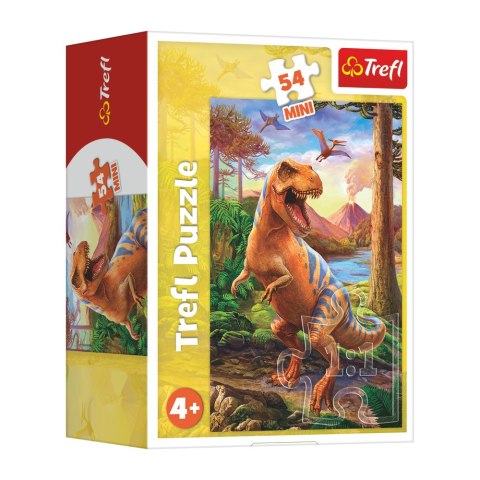 Puzzle - 54 MINI - Niesamowite dinozaury 3 - Trefl 54194