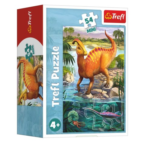 Puzzle - 54 MINI - Niesamowite dinozaury 3 - Trefl 54194
