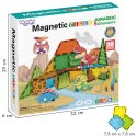 WOOPIE Magnetyczne Klocki Konstrukcyjne 7,5 cm Dino 30 el.