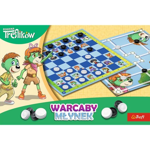 02658 GRA - Warcaby i Młynek Rodzina Treflików - KAZSTUDIO SA Rodzina Treflików FSC Mix 70%