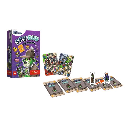 02817 GRA - Spy Guy Gra karciana 2 - KAZSTUDIO SA Rodzina Treflików FSC Mix 70%