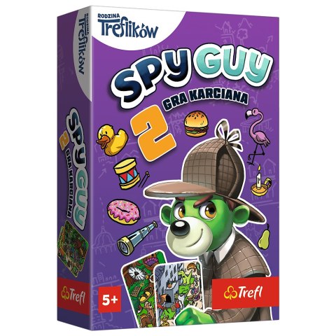 02817 GRA - Spy Guy Gra karciana 2 - KAZSTUDIO SA Rodzina Treflików FSC Mix 70%