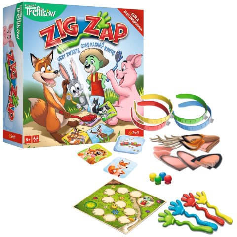 02821 GRA - ZIG ZAP Rodzina Treflików - KAZSTUDIO SA Rodzina Treflików FSC Mix 70%