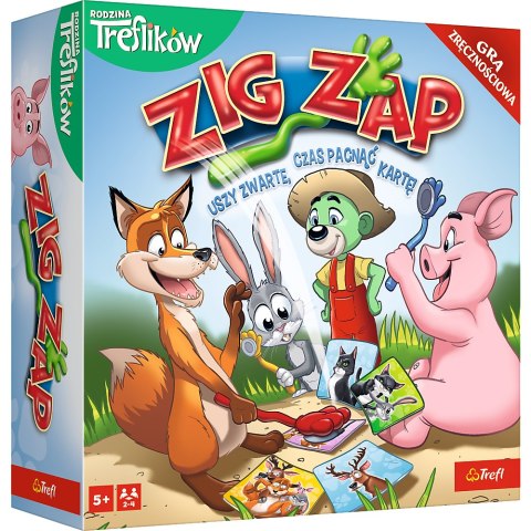 02821 GRA - ZIG ZAP Rodzina Treflików - KAZSTUDIO SA Rodzina Treflików FSC Mix 70%