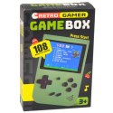 Gra Elektroniczna Konsola Retro 108w1 Ekran LCD Zielona