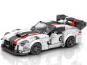 Klocki techniczne Supersportowe auto BIAŁY VIPER spojler 419-ele