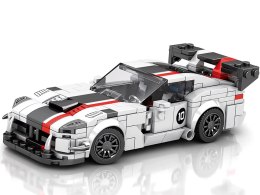 Klocki techniczne Supersportowe auto BIAŁY VIPER spojler 419-ele