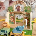  Zestaw Mini ZOO Przenośny Zestaw Torba Zwierzęta