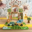  Zestaw Mini ZOO Przenośny Zestaw Torba Zwierzęta