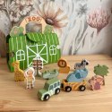  Zestaw Mini ZOO Przenośny Zestaw Torba Zwierzęta