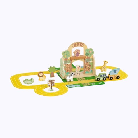  Zestaw Mini ZOO Przenośny Zestaw Torba Zwierzęta