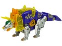 2w1 Dinozaur Pistolet na Strzałki Fioletowy Triceratops Tarcza