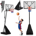 Kosz do koszykówki regulowany 160-305cm stabilny duży Neo-Sport NS-284