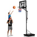 Kosz do koszykówki regulowany 170-305cm stabilny duży Neo-Sport NS-283