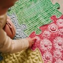 WOOPIE Zestaw Mat Sensorycznych 4szt Kolory Pastelowe