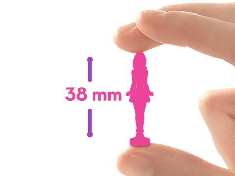 Mattel Mini Barbie Land LALKA niespodzianka w szmince Barbie lub Ken