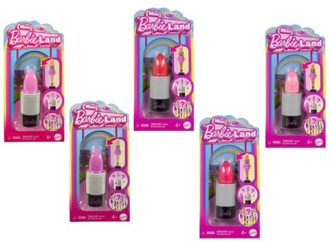 Mattel Mini Barbie Land LALKA niespodzianka w szmince Barbie lub Ken