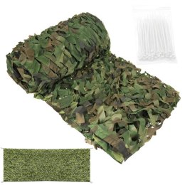 Siatka maskująca 3x6m + 100szt opasek Gardlov