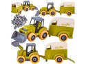 Farma Traktor Kombajn Do Skręcania Stajnia Gospodarstwo Rolne Zestaw Majsterkowicza Rolnika Zwierzęta Wkrętarka