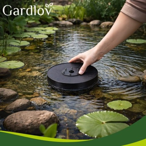 Fontanna solarna ogrodowa LED Gardlov 23227