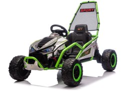 7-12km/h auto goakrrt Na Akumulator DM-107 24V7 Cichy Silnik Zielony