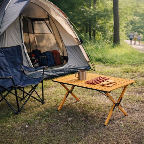 Stolik turystyczny składany 90x60 cm kempingowy z torbą 