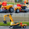 FALK Koparka Super Builder z Przyczepą i Akcesoriami 3-7 Lat