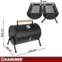 Grill ogrodowy turystyczny 38x30x40cm Kaminer