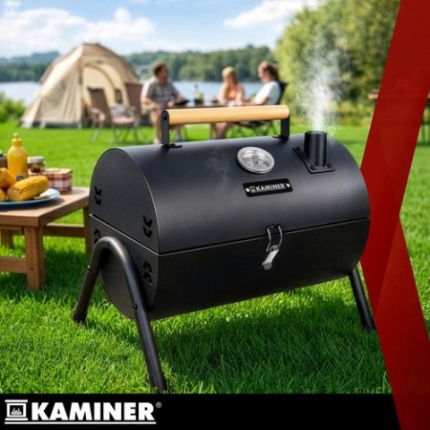 Grill ogrodowy turystyczny 38x30x40cm Kaminer