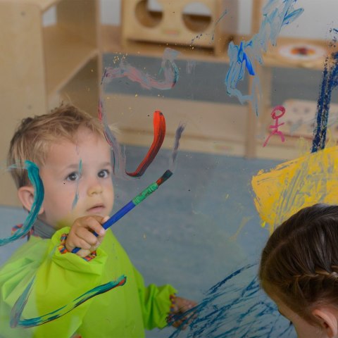 Ogromne Okienko Do Malowania Masterkidz Uchwyt Na Rolki Papieru 2 w 1