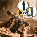 Młotowiertarka udarowa młot wiertarka 4J SDS PLUS 1010 W Humberg HM-430