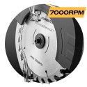 Pilarka tarczowa do drewna 1200 W Humberg HM-420 piła z prowadnicą odsysanie pyłu