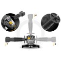 Szlifierka kątowa diax 1200W regulacja obrotów 10 tarcz 125mm mocna kątówka Humberg HM-411