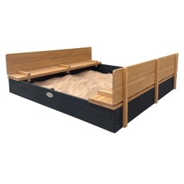 AXI Piaskownica XXL Ella 150 x 150 antracyt