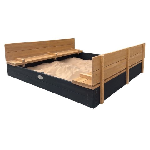 AXI Piaskownica XXL Ella 150 x 150 antracyt